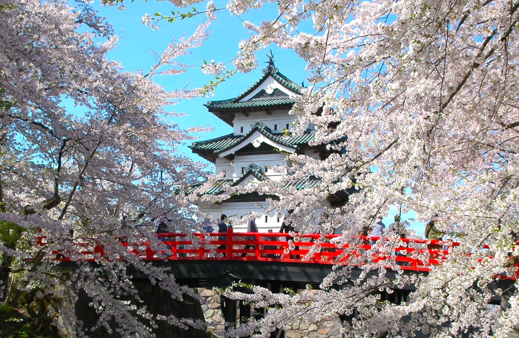 弘前城の写真